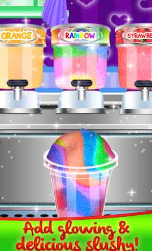 Glowing Ice Slush Maker - frozen foods 4
