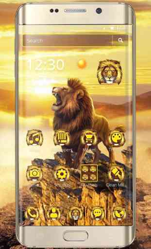 Golden Sunset Lion King Theme 1