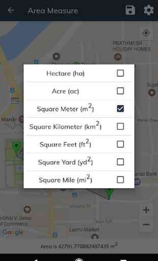 GPS Measure and Save Locations 2