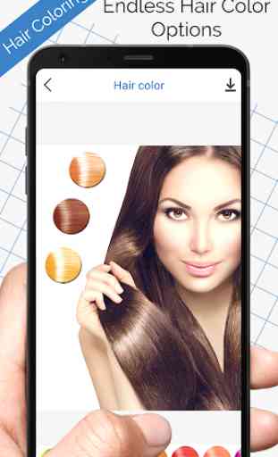Hair Coloring - Recolor photo hair color 2