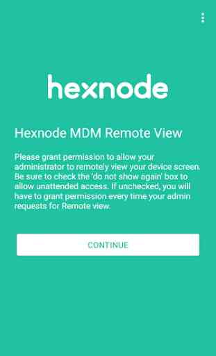 Hexnode MDM Remote View 1
