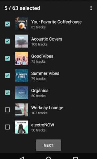 Homescreen Playlists for Spotify 2