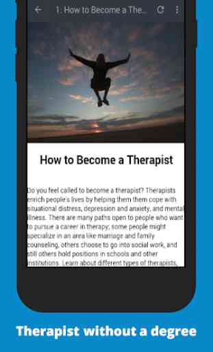 How to Become a Therapist 2