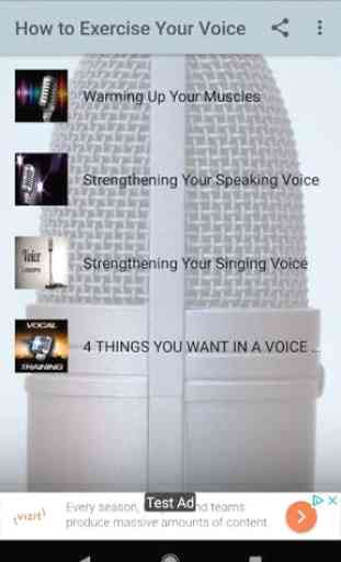 How to Exercise Your Voice 1