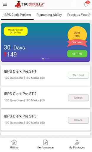 IBPS PO : Online Mock Tests 2