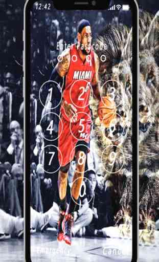 LeBron James Lock screen & HD wallpaper 3