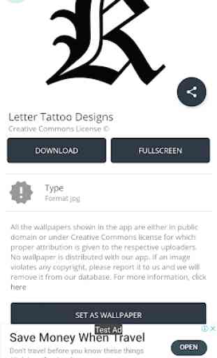 Letter Tattoo Designs 3