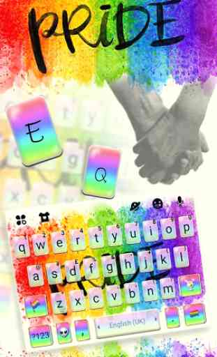 LGBTQ Pride Keyboard Theme 1