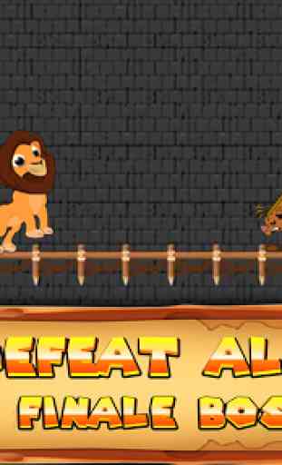 Lion Kingdom Hero: King Adventure Run, Jump Jungle 2