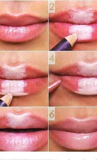 Lips Makeup Tutorial 1