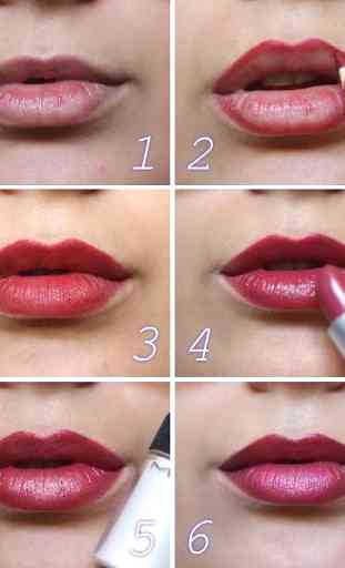 Lips Makeup Tutorial 4