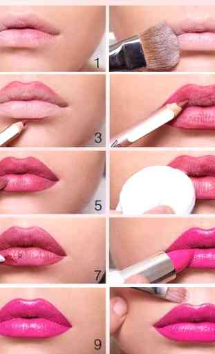 Lips Makeup Tutorial 1
