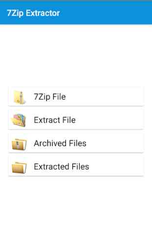 Lite 7z zip & 7z File Extractor 1