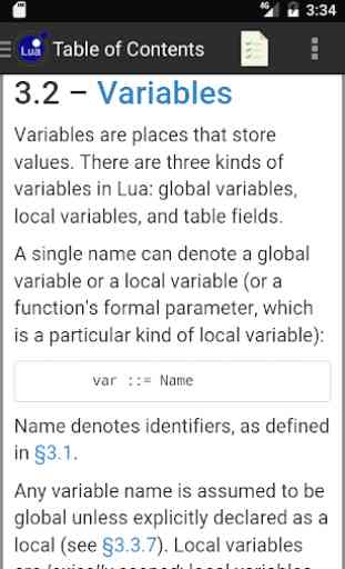 Lua 5.3 Language Reference 1