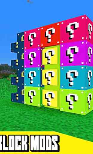 Lucky Block Mod Bedwars For MCPE 1