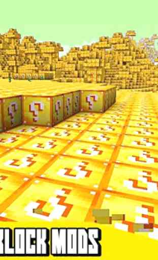 Lucky Block Mod Bedwars For MCPE 3
