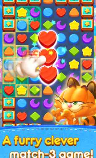 Magic Cat Match : Swipe & Blast Puzzle 2