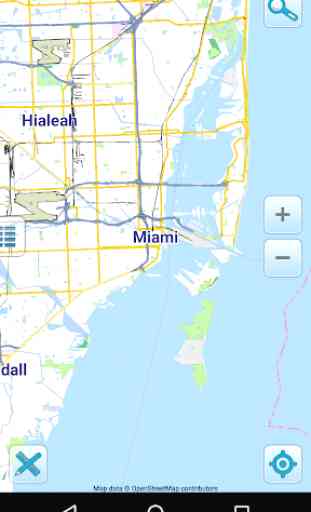 Map of Miami offline 1