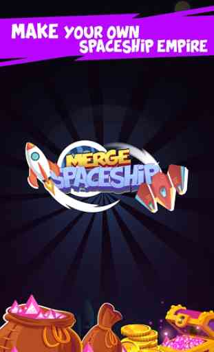 Merge Spaceship - Click and Idle Merge Game 4