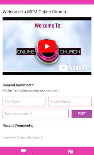 MFM Online Church 2