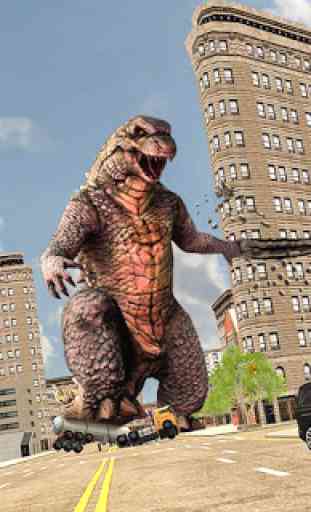 Monster Dinosaur  Rampage : City Attack 4