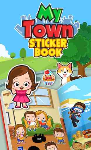 My Town : Sticker Album Fun Miga World Girls Game 1