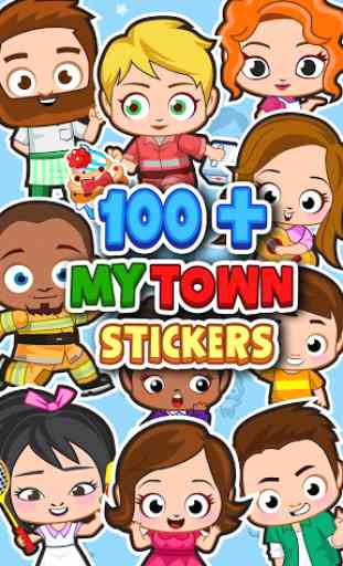 My Town : Sticker Album Fun Miga World Girls Game 2