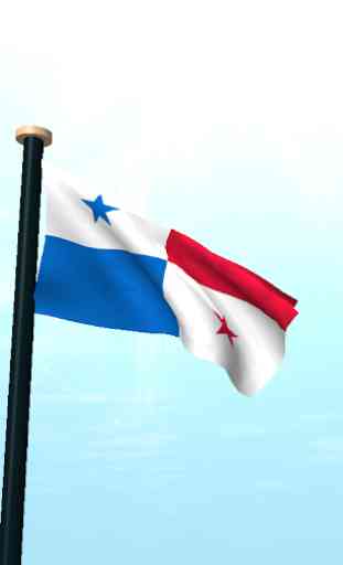 Panama Flag 3D Free Wallpaper 2