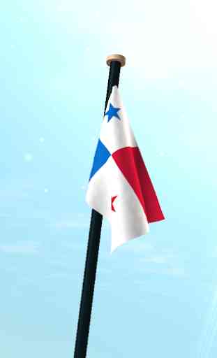 Panama Flag 3D Free Wallpaper 3