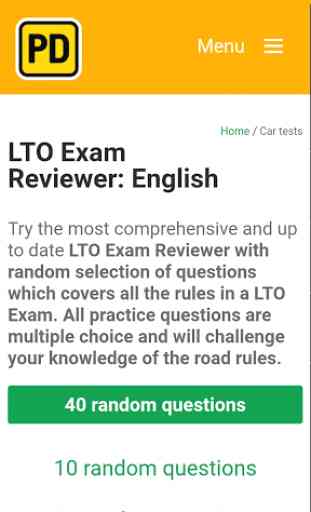 Pinoy Driver: LTO Exam Reviewer 4