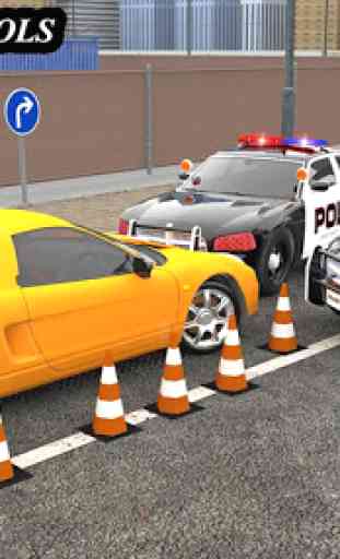Police Car Chase: Real car Parking game: Cop Games 4