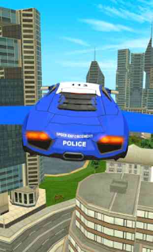 Police Flying Cars Futuristic Sim 3D 3