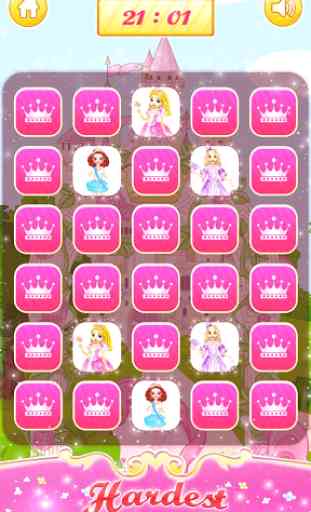 Princess memory game for girls 4