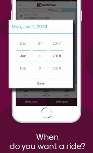 Qatar Taxi - Qatar's own Car Booking App 4