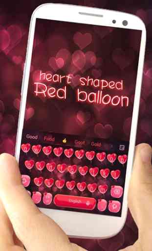 Red Heart Balloon 3