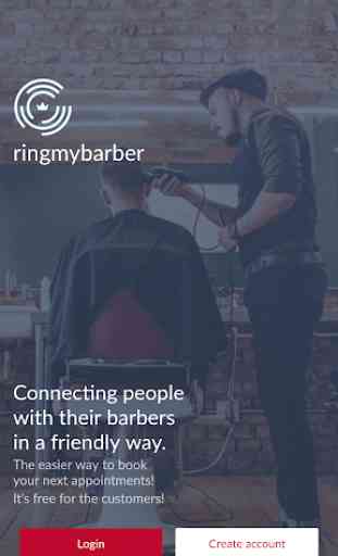 Ring My Barber - Haircut Appointment & Booking App 1
