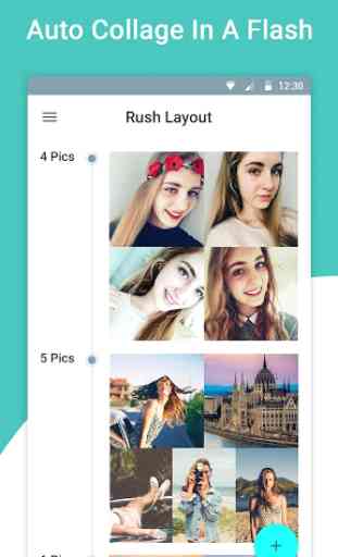 Rush Layout for Instagram - Photo Collage Maker 1