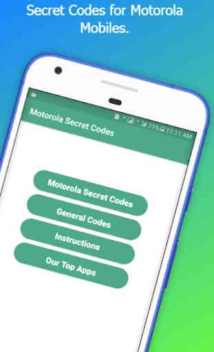 Secret Codes for Motorola Mobiles 2020 1
