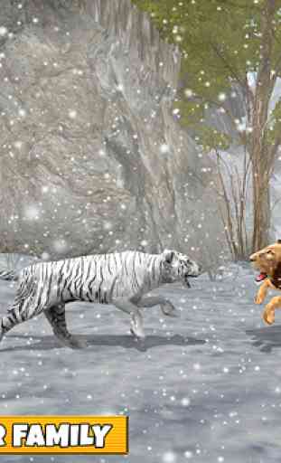 Snow Tiger Family 3