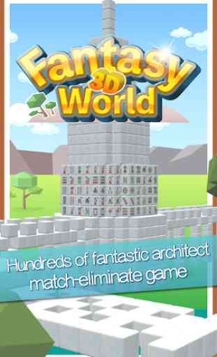 Stacker Mahjong 3D  II - Fantasy World 1