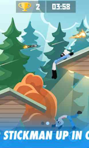 Stick Combats: Multiplayer Stickman Battle Shooter 2