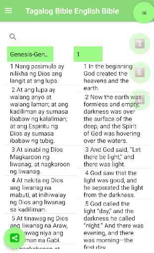 Tagalog Bible English Bible Parallel 1