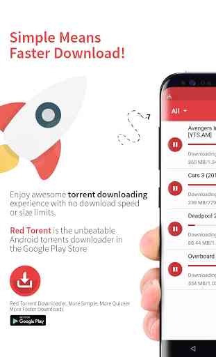 Torrent Downloader - No Limits Torrent Downloader 1