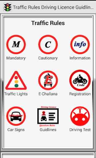 Traffic Rules Driving License Guidelines 1