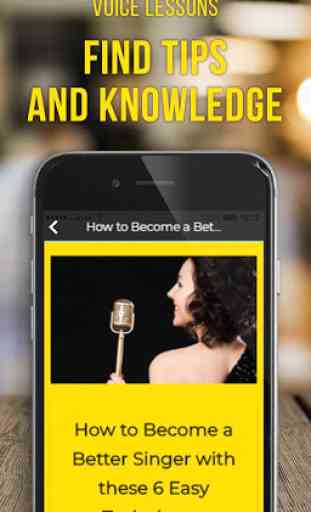 VOICE LESSONS - Tips and Knowledge 4