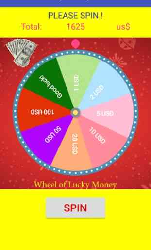 Wheel of lucky money 1