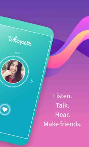 Whisperr audio dating & audio chat - free 2