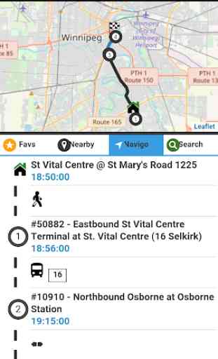 Winnipeg Transit Real-Time: With Map & Navigo 4