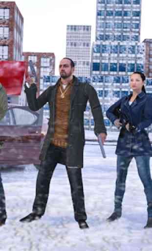 Winter City Shooter Gangster Mafia 4