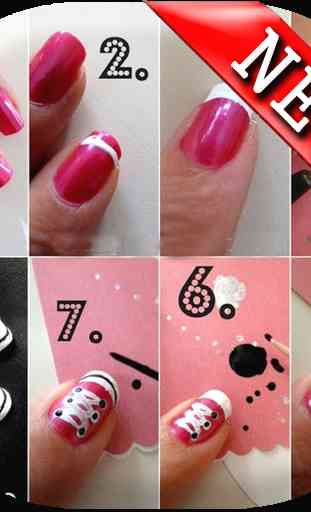 1000+ Nail Art Designs Step by Step 1